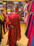 Kasturi Pink Cotton 3-Piece Set