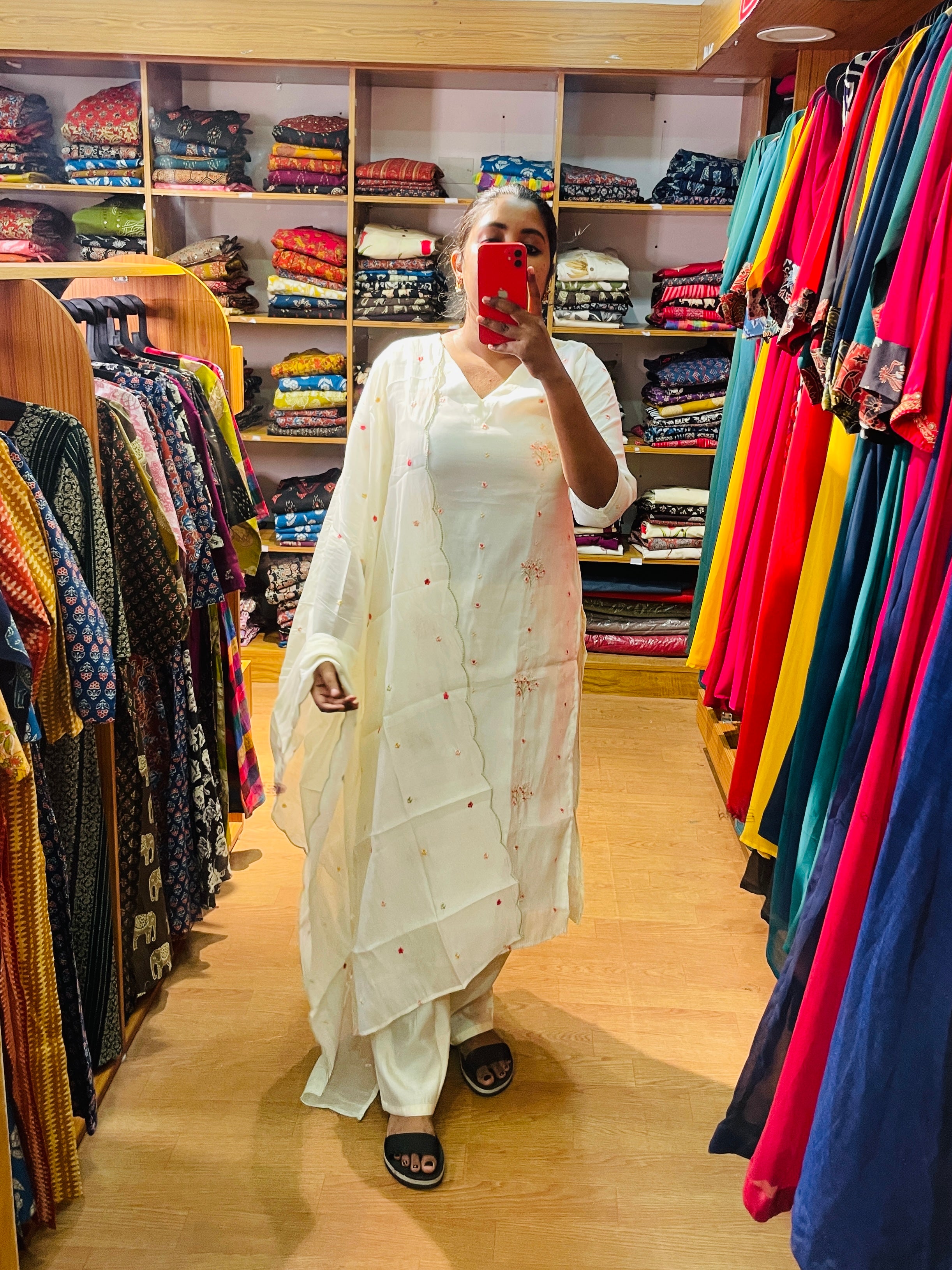 Suhana Mal Chanderi 3-Piece Set