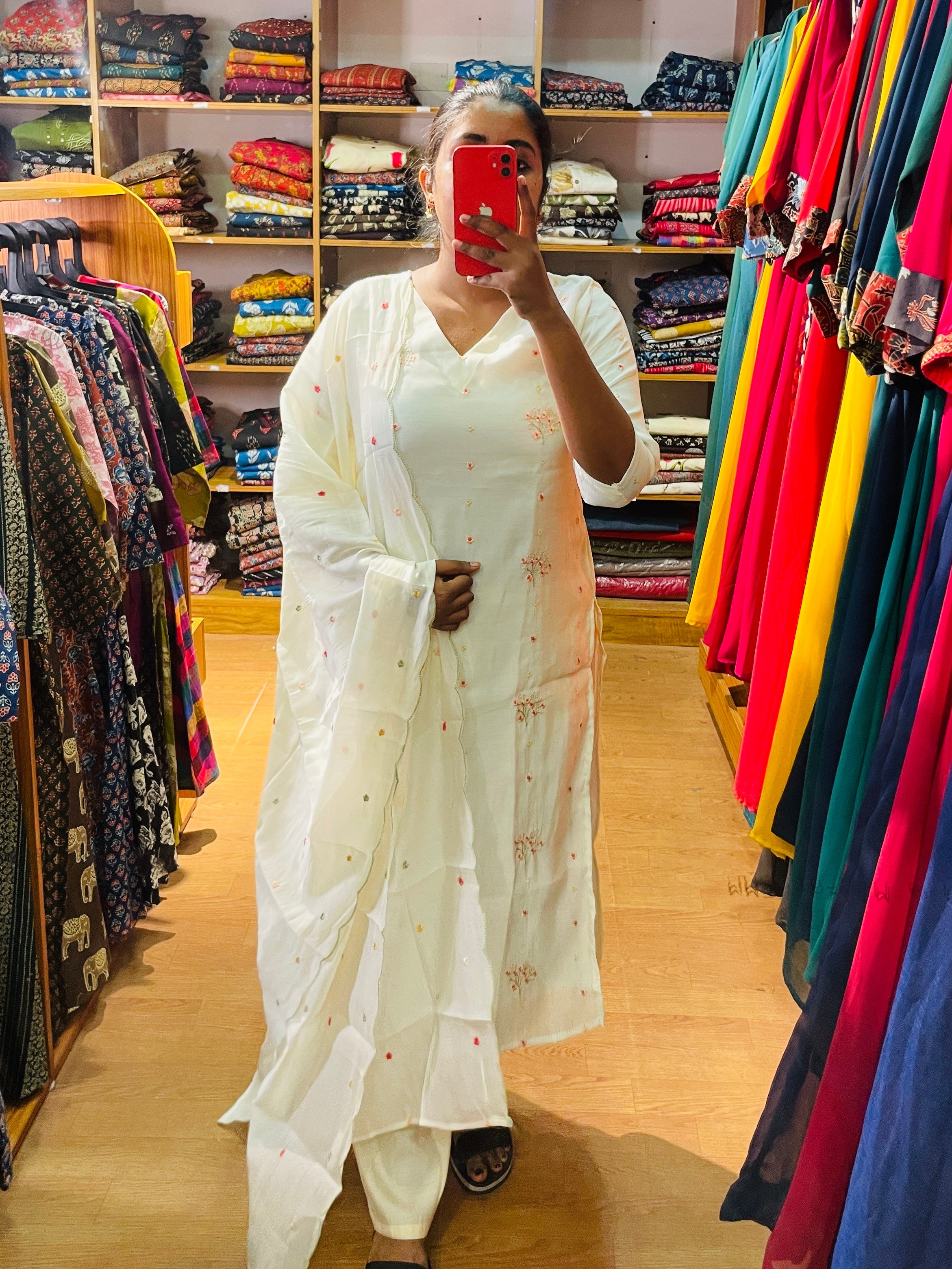 Suhana Mal Chanderi 3-Piece Set